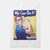 We Can Do It Rosie the Riveter Verenigde Staten Theedoek (Verticaal)