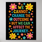 We Cannot Change The Outcome - Hosce Nurse Care Poster (Voorkant)