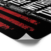 We Can't Defend The 1st Without The 2nd Amendment Poster (Hoek)