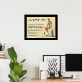We Chiropractors Work with Soul Poster (Bureau à domicile)