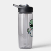 We come in peace waterfles (Rechts)