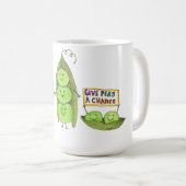 We Come in Peas Koffiemok (Voorkant rechts)