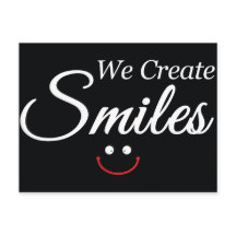 We Creëer Smile Briefkaart
