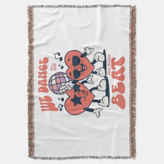 We dansen op dezelfde maat deken (Voorkant Verticaal)