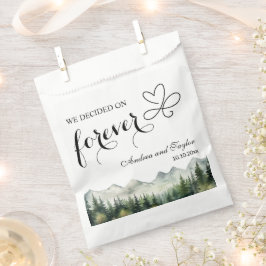 We decided on Forever Elegant Wedding Bedankzakje