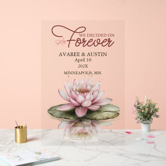 We Decided On Forever Wedding (Mariage)