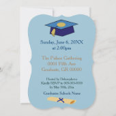 We deden het 'Blues Afstuderen Celebration' Kaart (Achterkant)