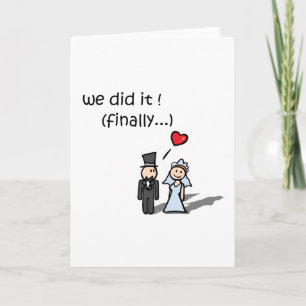 We deden het kaart