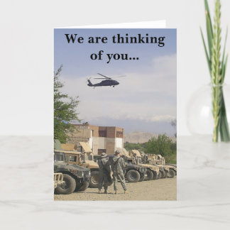 We denken aan je... kaart