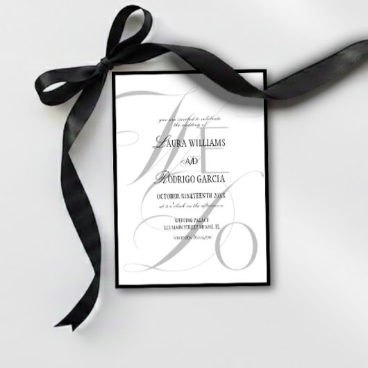 We Do Elegante Oude Geld Huwelijk Kaart