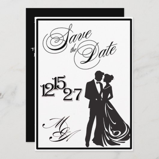 We Do Formal Save the Date (Voorkant / Achterkant)