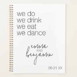 We doen Drink Eat Dance - Modern Wedding Planner
