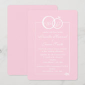 We doen een huwelijk kaart (Voorkant / Achterkant)