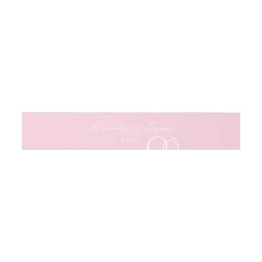 We doen een huwelijk uitnodigingen wikkel (Vlak)