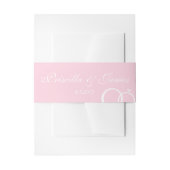 We doen een huwelijk uitnodigingen wikkel (Voorkant Voorbeeld)