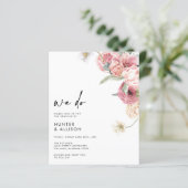 We doen een huwelijksuitnodiging | Annabeth (Staand voorkant)