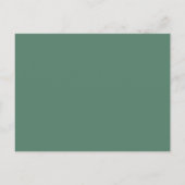 We doen Gold Glitter Script Cute Succulents Wedden Uitnodiging Briefkaart (Achterkant)