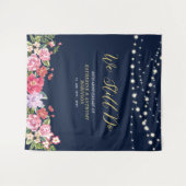 We doen het nog steeds | String Lights 50 Wedding  Wandkleed (Voorkant (horizontaal))