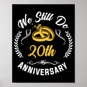 We doen nog steeds 20 jaar matching paar 20e bruil poster