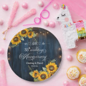 We doen nog steeds 35e bruiloft Jubileum String Li Papieren Bordje (Feest)