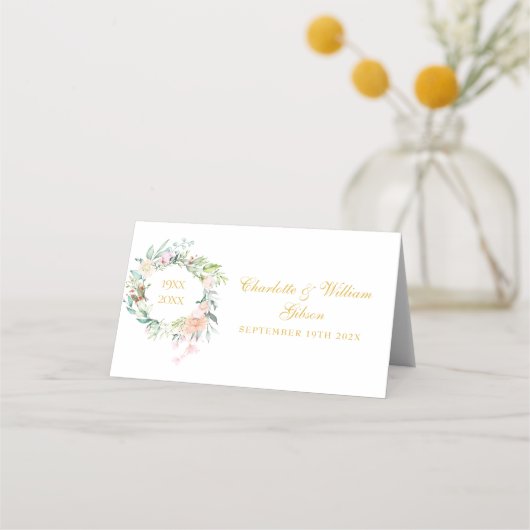 We doen nog steeds met Floral Jubileum Vow Renewal (Achterkant)