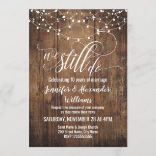 We doen nog steeds met Vow Renewal Kaart