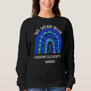 We Draag blauw voor Langerhanscellen Histiocytose Trui