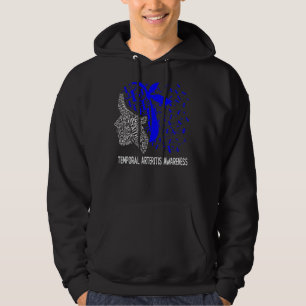 We Draag blauw voor temporale arteritis bewustzijn Hoodie