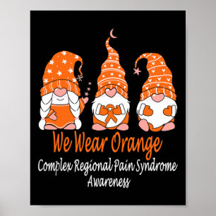 We Draag Oranje voor complex regionaal pijnsyndroo Poster