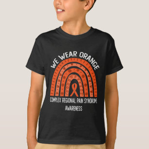 We Draag Oranje voor complex regionaal pijnsyndroo T-shirt