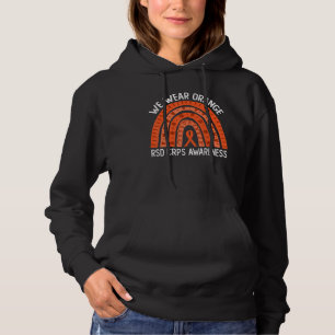 We Draag Oranje voor RSD CRPS-bewustzijn Hoodie