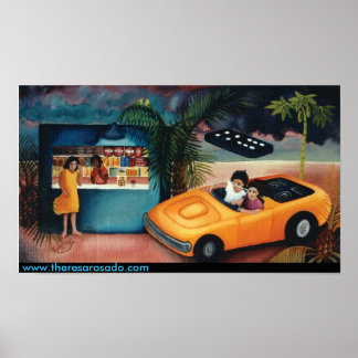 We droegen de hele nacht "Manejamos todo noche" Poster