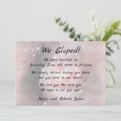 We Eloped 3 Aankondiging (Staand voorkant)