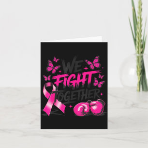 We Fight Together Vecht Handschoenen Borstkanker A Kaart