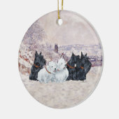 We Five Winter Keramisch Ornament (Links)