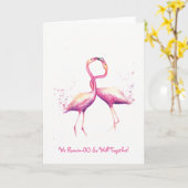 We Flamin-GO zo goed samen! Gegroet Kaart (Gele Bloem)