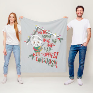 We gaan de gelukkigste kerst hebben fleece deken