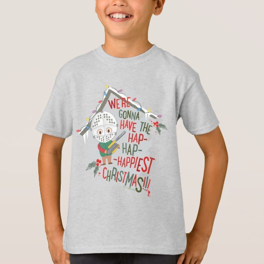 We gaan de gelukkigste kerst hebben t-shirt (Voorkant)