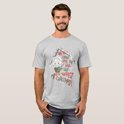 We gaan de gelukkigste kerst hebben t-shirt (Voorkant volledig)