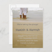 We gaan ervoor! aankondigingskaart (Voorkant / Achterkant)