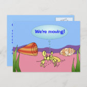 We gaan Hermit Crab veranderen van adres Kaarten (Voorkant / Achterkant)