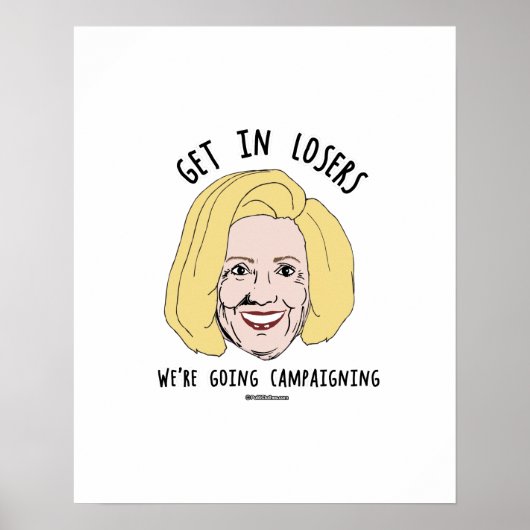 We gaan in de Campaigning. Poster (Voorkant)