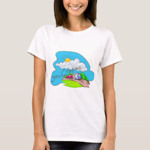We gaan kamperen t-shirt