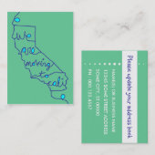 we gaan naar cali visitekaartje (Voorkant / Achterkant)