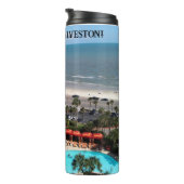 We gaan naar Galveston! Thermosbeker (Geroteerd rechts)