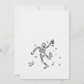 We gaan naar het Halloween feest Kaart (Achterkant)