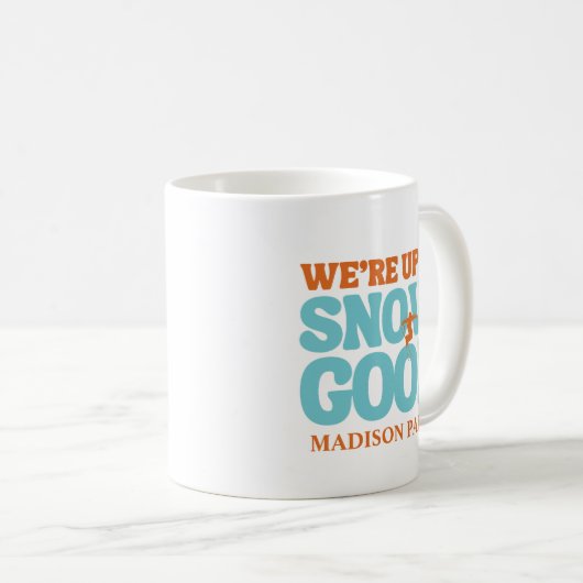 We gaan naar Snow Good Bachelorette Mok (Voorkant rechts)