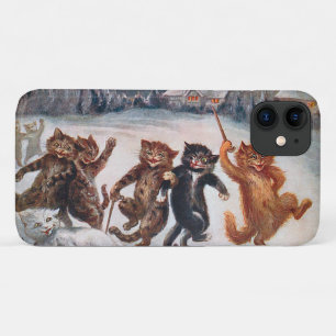 WE GAAN NIET NAAR HUIS TILL MORNING, Louis Wain iPhone 11 Hoesje