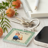 We gaan niet terug naar de Sleutelhanger (Voorkant Rechts)