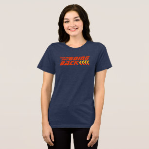 We gaan niet terug naar de verkiezingen Harris Dem Tri-Blend Shirt